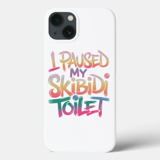 Coques Case-Mate iPhone Moment de pause Skibidi (Verso)