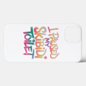 Coques Case-Mate iPhone Moment de pause Skibidi (Verso (horizontal))