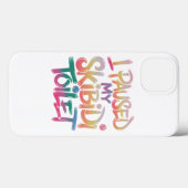 Coques Case-Mate iPhone Moment de pause Skibidi (Verso (horizontal))