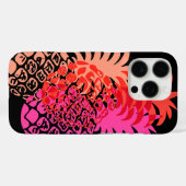 Coques Case-Mate iPhone Momona Ananas Hawaiian Tropical Pink (Verso (horizontal))
