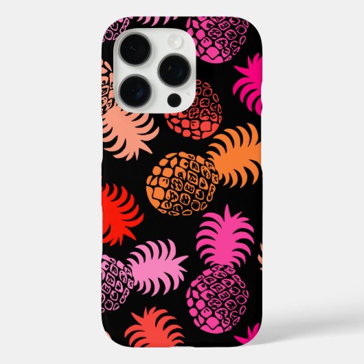 Coques Case-Mate iPhone Momona Hawaiian Tropical Pineappy Rose (Verso)