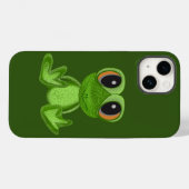 Coques Case-Mate iPhone Mon ami Green Frog (Verso (horizontal))