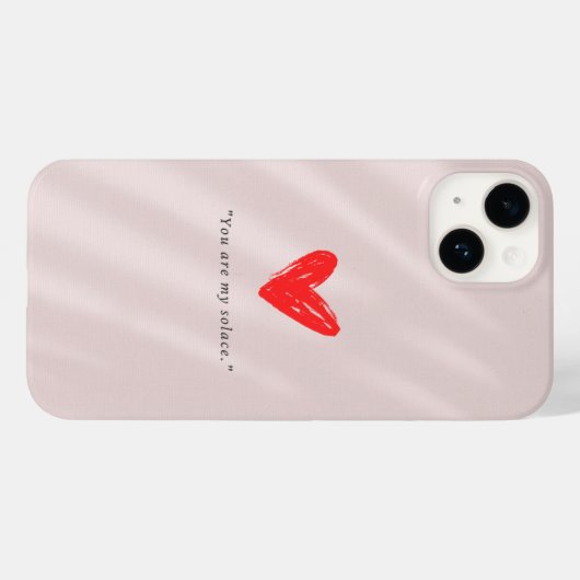 Coques Case-Mate iPhone Mon appareil téléphonique Solace Heart (Verso (horizontal))