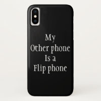 Mon autre téléphone est un téléphone à clapet cita