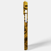 Coques Case-Mate iPhone MON AVEC GEMSTONS ROUGE GEMSTONS Gold Griffins (Verso / Gauche)