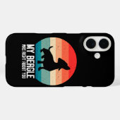 Coques Case-Mate iPhone Mon Beagle avait raison à votre sujet Beagle Anima (Verso (horizontal))
