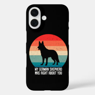 Coques iPhone 16 Mon berger allemand avait raison à votre sujet Chi