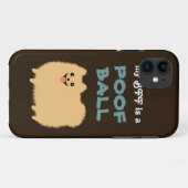 Coques Case-Mate iPhone Mon BFF est une BOULE de - chien mignon de (Dos (Horizontal))