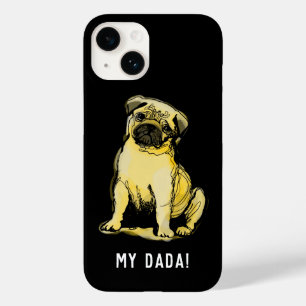 Coque Pour iPhone 14 Mon carlin couleur crème bébé Coque-coque iphone M