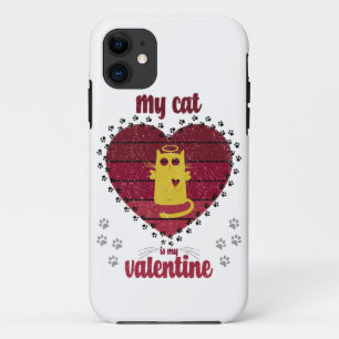 Case-Mate iPhone Case Mon Chat Est Ma Saint Valentin Drôle cadeau amou