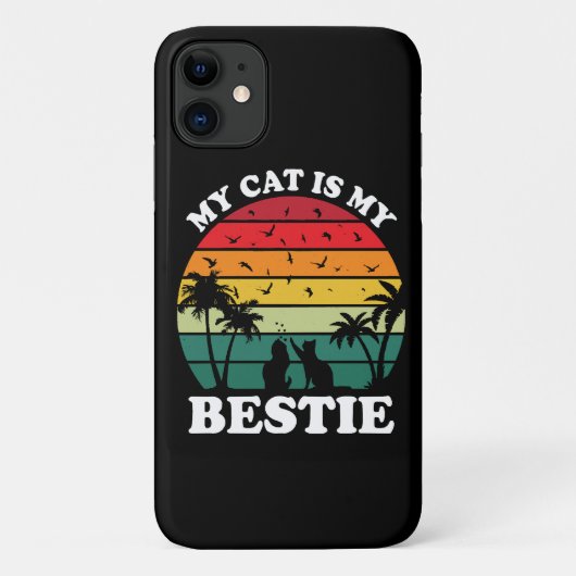 Coques Case-Mate iPhone Mon chat est mon meilleur pote (Dos)