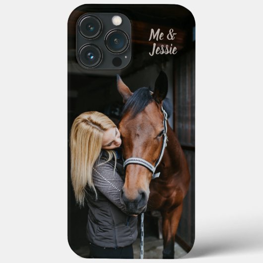 Coques Case-Mate iPhone Mon cheval photo (Verso)