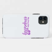 Coques Case-Mate iPhone Mon Chien A L'Empathie (Dos (Horizontal))