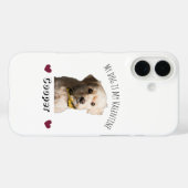 Coques Case-Mate iPhone Mon chien est mon Valentin – Accessoire personnali (Verso (horizontal))