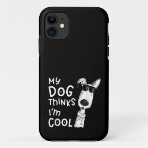 Case-Mate iPhone Case Mon chien pense que je suis cool pour amoureux des