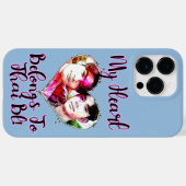 Coques Case-Mate iPhone Mon Coeur Appartient À Thai BL (Verso (horizontal))
