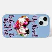 Coques Case-Mate iPhone Mon Coeur Appartient À Thai BL (Verso (horizontal))