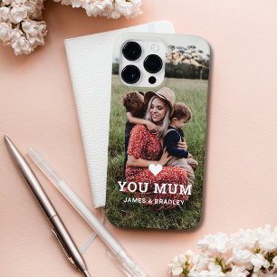 Coque Pour Pour iPhone 14 Pro Max MON COEUR VOUS AIME MUM Fête des Mères Photo