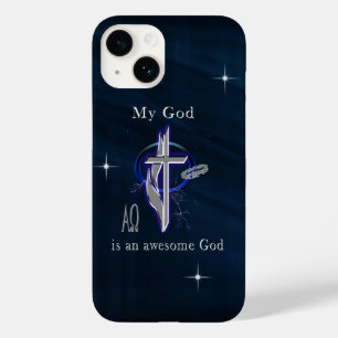 Coque Pour iPhone 14 Mon Dieu est un Dieu génial