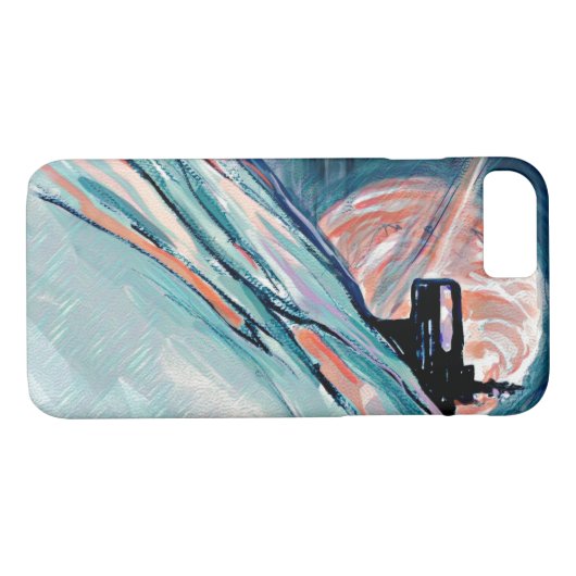Coques Case-Mate iPhone Mon futur chez soi dans l'espace (Dos (Horizontal))