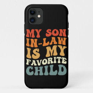 Case-Mate iPhone Case Mon gendre est mon enfant préféré, famille super