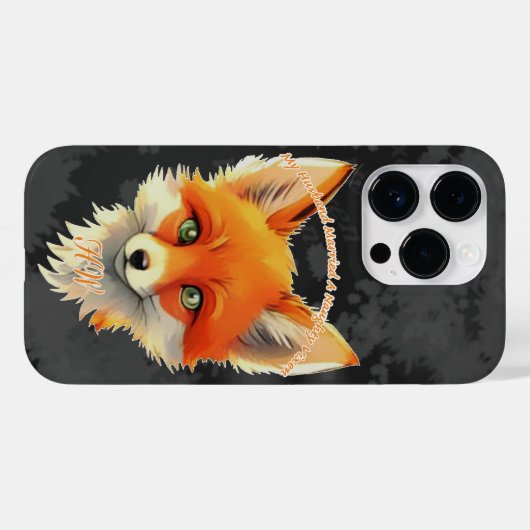 Coques Case-Mate iPhone Mon mari a épousé un vilain vixen (Verso (horizontal))