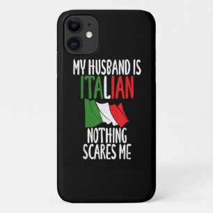 Case-Mate iPhone Case Mon mari est italien rien ne me fait peur