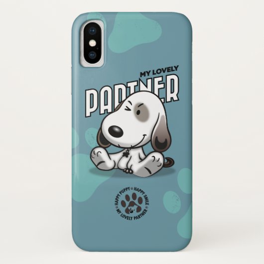 Coques Case-Mate iPhone Mon partenaire adorable | (Dos)