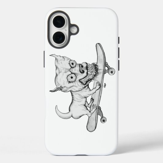 Coques Case-Mate iPhone Mon petit chien adoré - dessin au crayon (Verso)