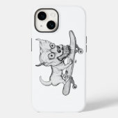 Coques Case-Mate iPhone Mon petit chien adoré - dessin au crayon (Verso)