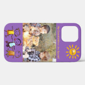 Coques Case-Mate iPhone Mon petit-fils Photo personnalisée Téléphone Case (Verso (horizontal))