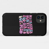 Coques Case-Mate iPhone Mon professeur a survécu 100 jours de moi disco gr (Dos (Horizontal))
