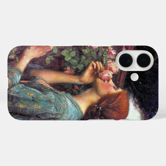 Coques Case-Mate iPhone Mon Rose doux (Verso (horizontal))