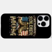 Coques Case-Mate iPhone Mon soldat préféré m'appelle maman (Verso (horizontal))