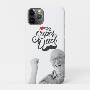 Case-Mate iPhone Case Mon Super Papa, Bonne Fête des pères, Papa Photo