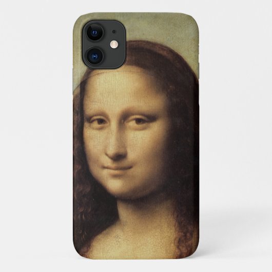 Coques Case-Mate iPhone Mona Lisa en détail par Leonardo da Vinci (Dos)
