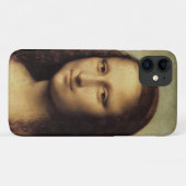 Coques Case-Mate iPhone Mona Lisa en détail par Leonardo da Vinci (Dos (Horizontal))