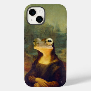 Coque Pour iPhone 14 Mona Lisa Frog