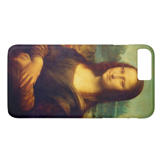 Coques Case-Mate iPhone Mona Lisa par Leonardo Da Vinci (Dos (Horizontal))