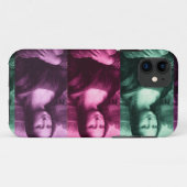 Coques Case-Mate iPhone Mona Lisa Rose vert violet (Dos (Horizontal))