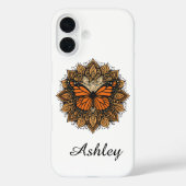 Coques Case-Mate iPhone Monarch Butterfly Mandala Téléphone Case (Verso)