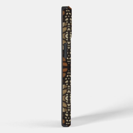 Coques Case-Mate iPhone Monarch Butterfly Wing Close Up Motif (Verso / Droite)