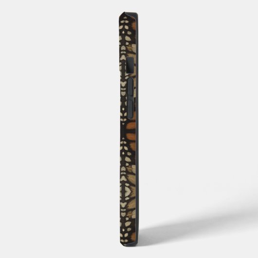 Coques Case-Mate iPhone Monarch Butterfly Wing Close Up Motif (Verso / Gauche)
