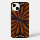 Coques Case-Mate iPhone Monarque Papillon ailes Motif circulaire Gros plan (Verso)