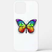 Coques Case-Mate iPhone Monarque papillon arc-en-ciel (Verso)