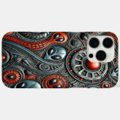Coques Case-Mate iPhone Monde Alien mystérieux et complexe (Verso (horizontal))