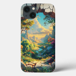 Case-Mate iPhone Case Monde Fantastique à Travers le Design d'un Mur Fêl