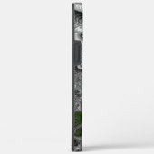 Coques Case-Mate iPhone Monde Fantastique Art Fractal Abstrait Vert Et Gri (Verso / Droite)