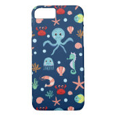 Coques Case-Mate iPhone Monde marin (Dos)