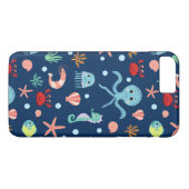 Coques Case-Mate iPhone Monde marin (Dos (Horizontal))